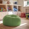 Flash Furniture Bean Bag Chair, 30 in W 30" L 18" H DG-BEAN-SMALL-SOLID-GRN-GG - alternate 3